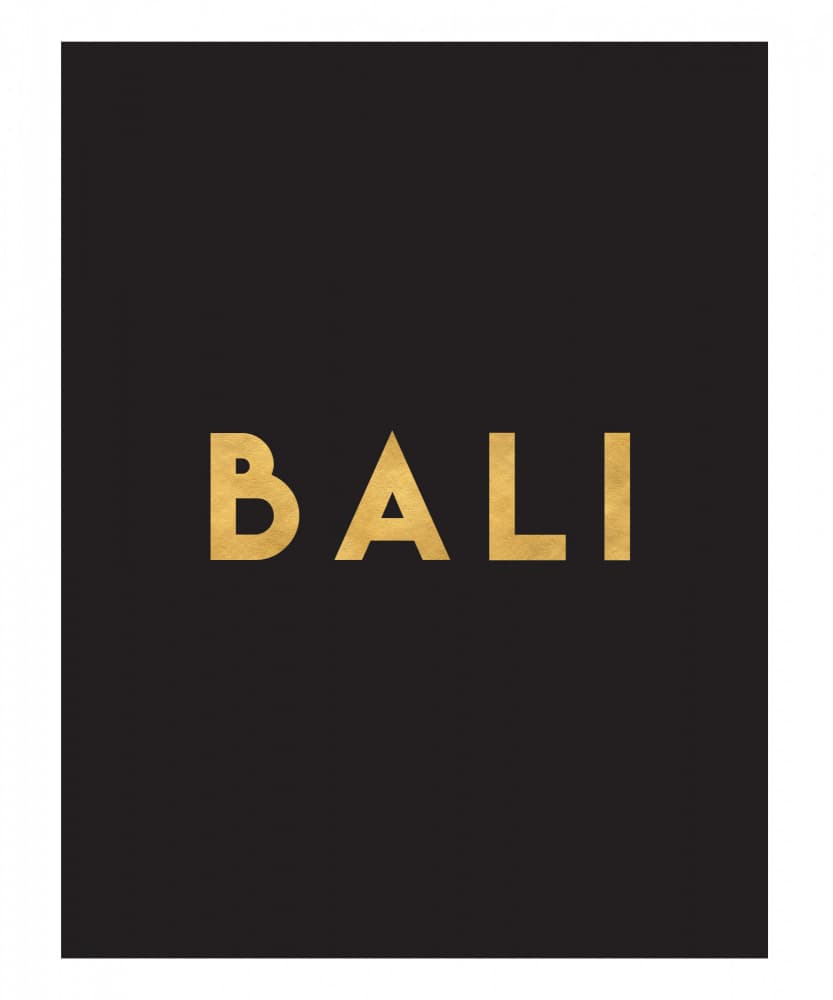 Black Gold Bali by Emiliano Deificus — canvas wall art