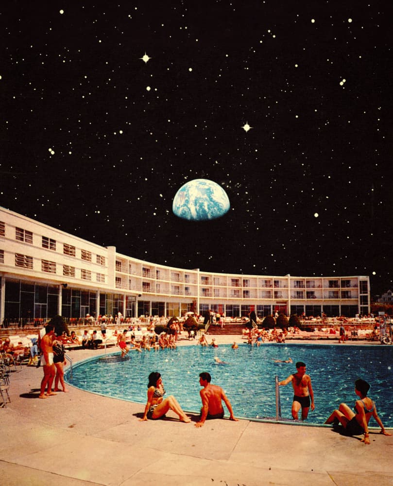Lunar Pool by Taudalpoi — canvas wall art