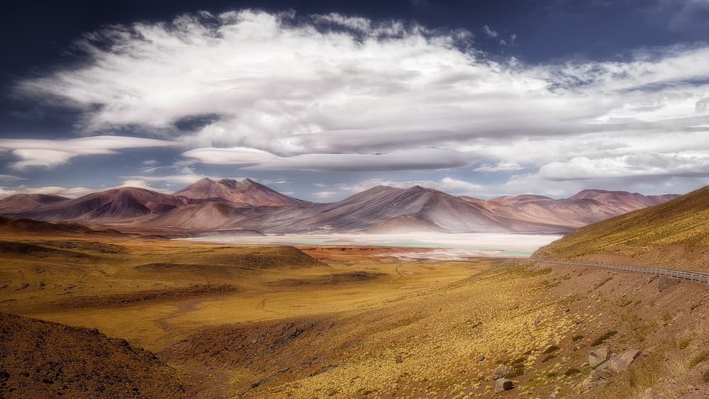Desert Mountain Road by Adhemar Duro — canvas wall art