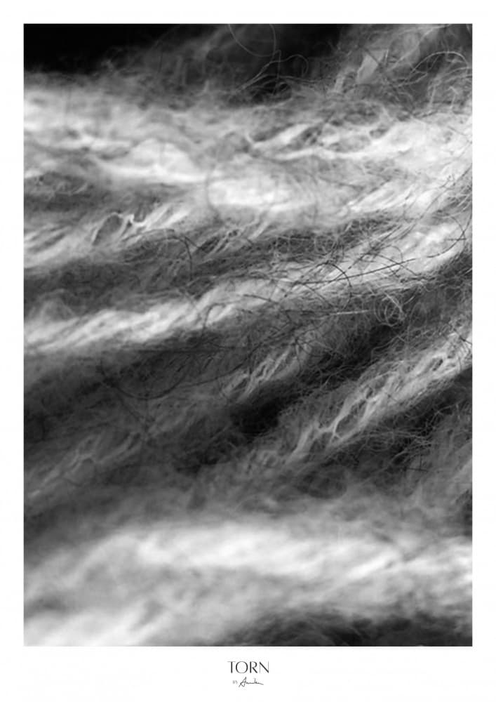 Soft Flowing Fibers by Annika John — canvas wall art