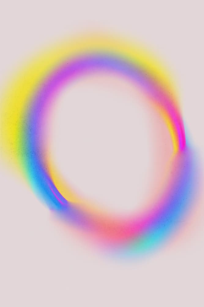 Luminous Spectrum Halo by Treechild — canvas wall art