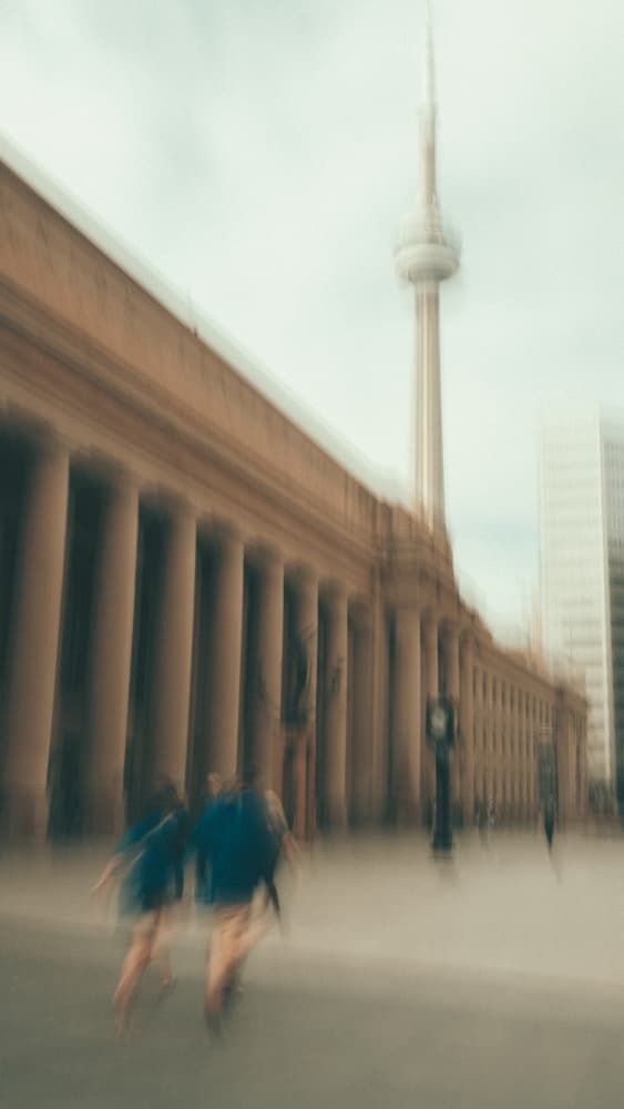 Urban Motion Blur by Katsuhiro Kojima — canvas wall art