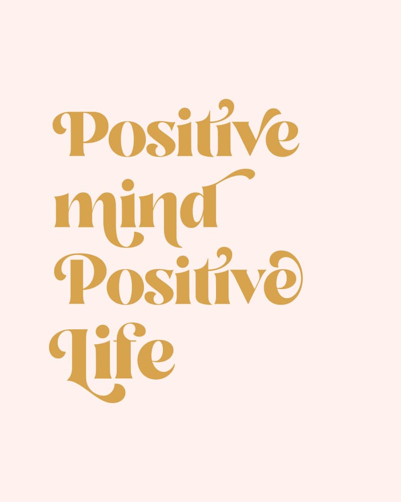 Elegant Positive Mindset by KsanaKalpa — canvas wall art