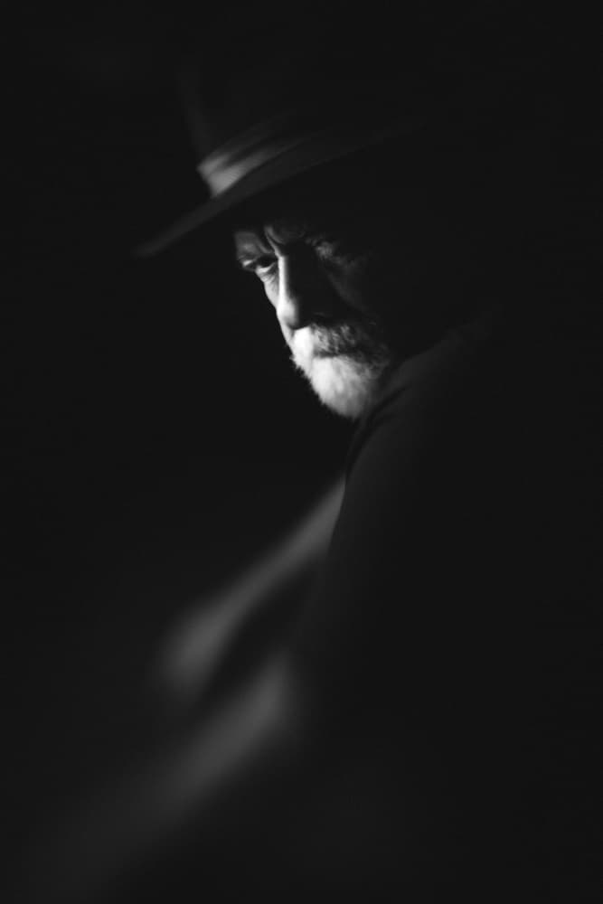 Mysterious Man in Shadow by M. Emre Erol — canvas wall art