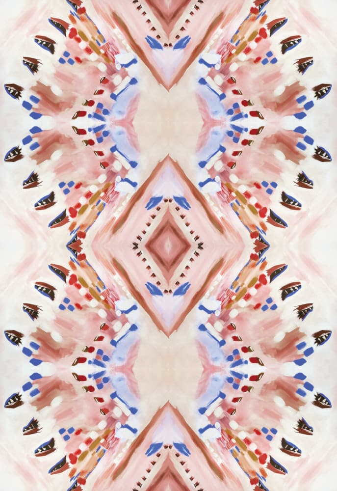 Earthy Tribal Pattern by Breanna Megan Studio — canvas wall art