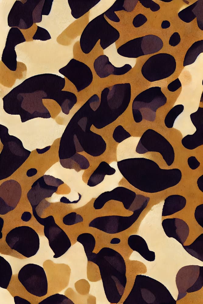 Leopard Dreams by Treechild — canvas wall art