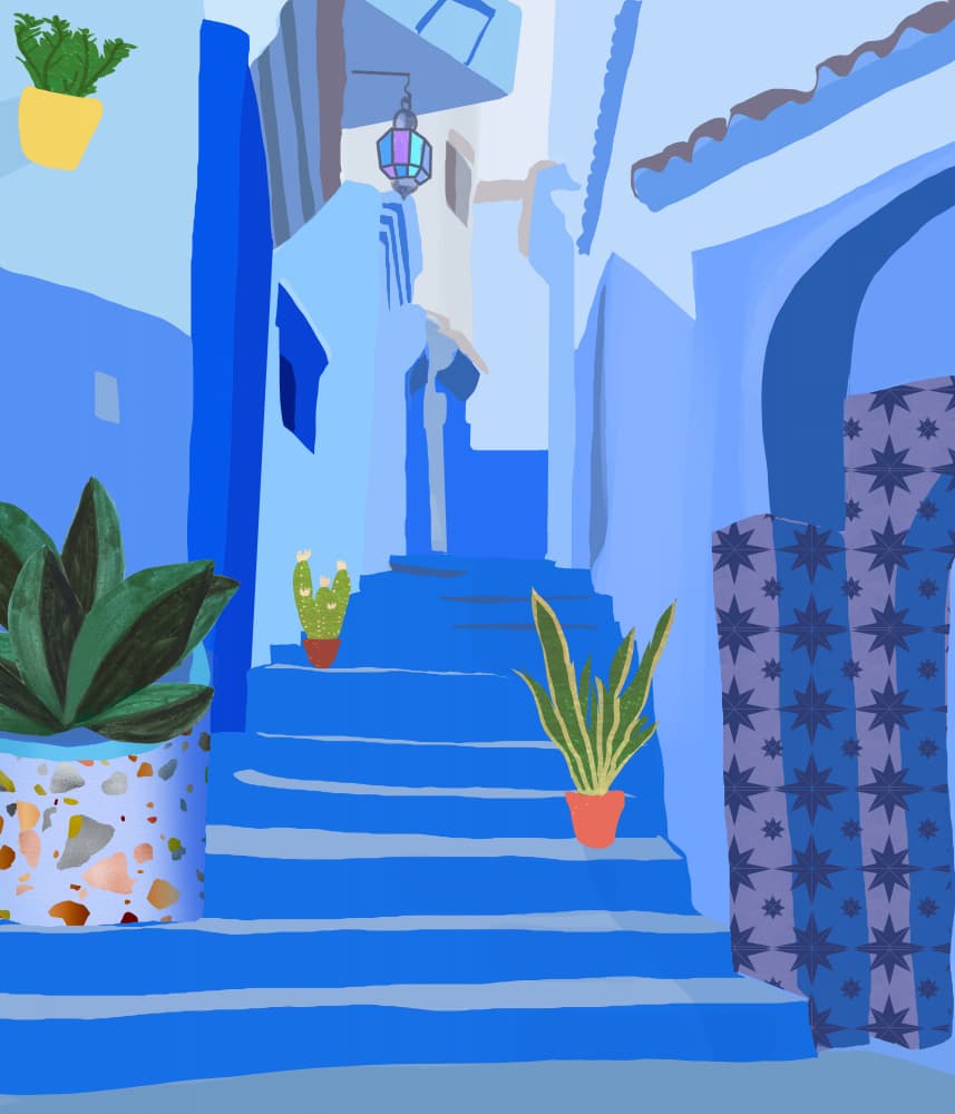 Morocco by Petra Lizde — canvas wall art