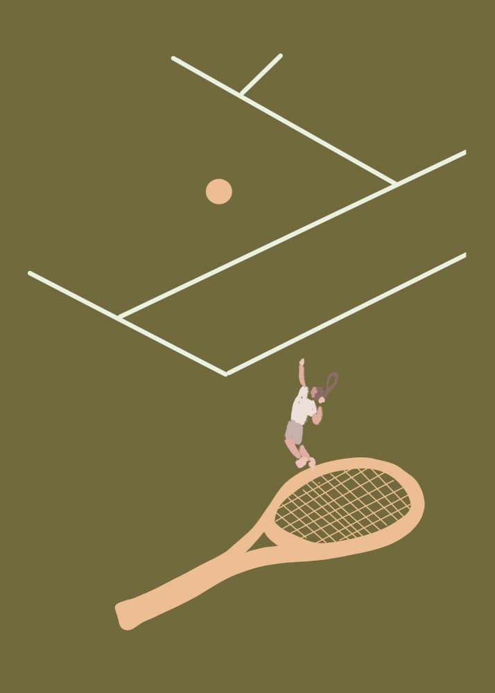 Gamesetmatchno03 by Treechild — canvas wall art