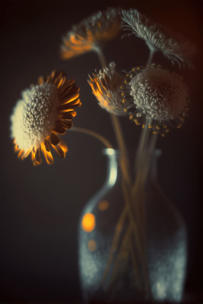 Glowing Petals by Treechild — canvas wall art