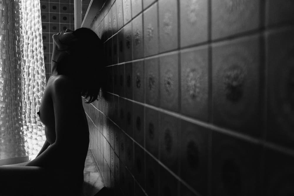 Pensive Silhouette by Takaaki Ishikura — canvas wall art