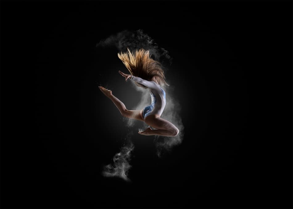 Dynamic Dance Leap by Marco Petracci — canvas wall art