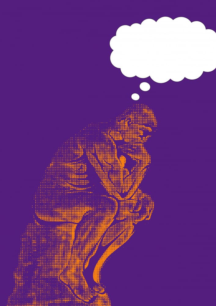 The Thinking Man by Carlo Kaminski — canvas wall art