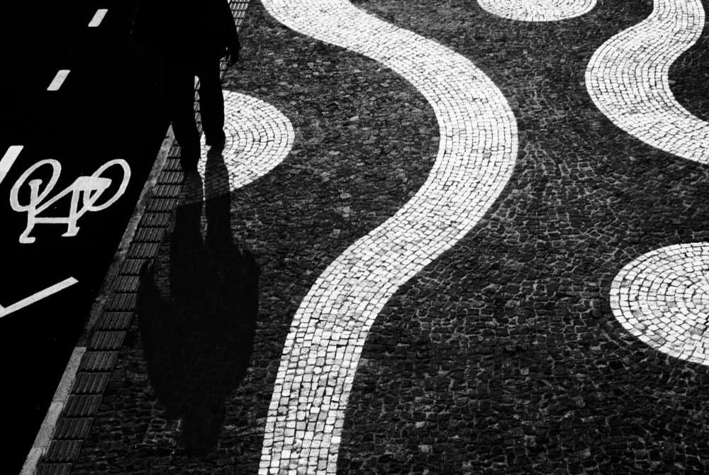 Urban Mosaic Walk by Paulo Abrantes — canvas wall art