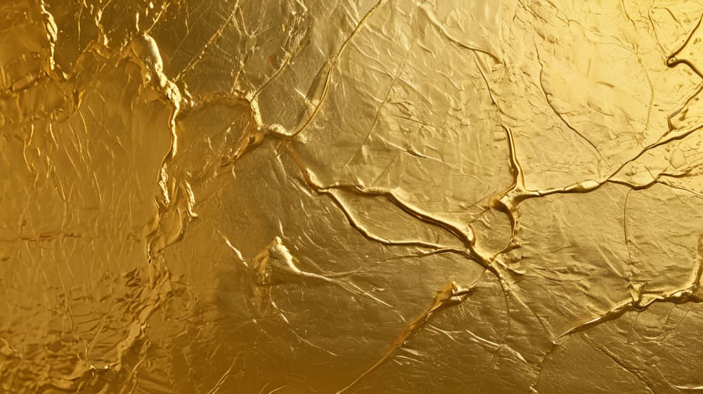 Luxurious Gold Texture by Marika Barsrsind — canvas wall art