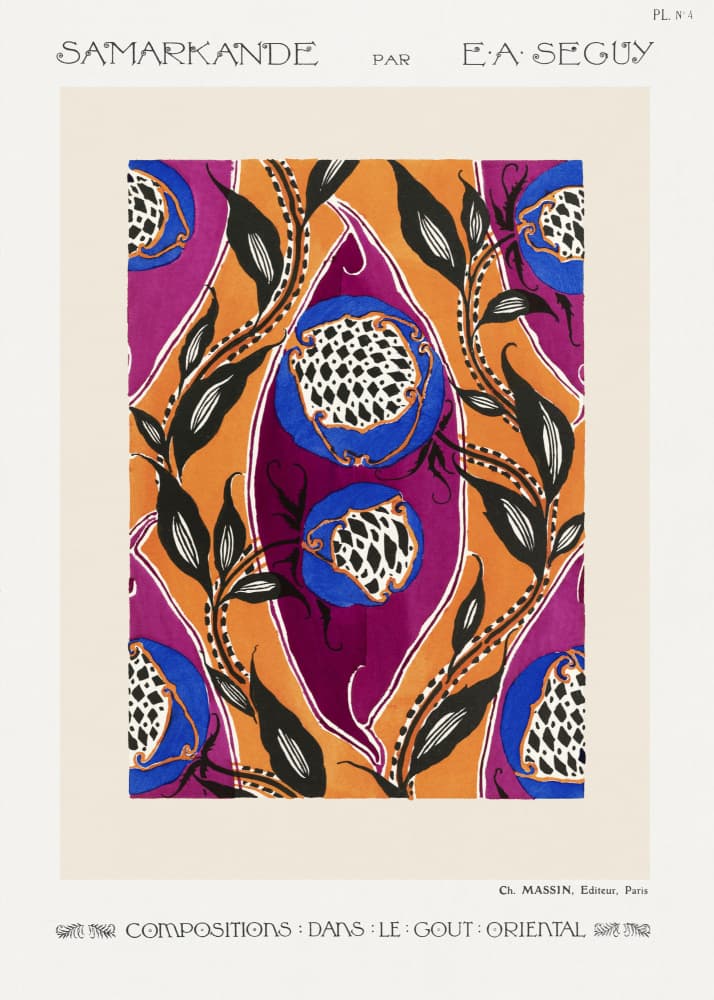 Samarkande 4 by Emile Alain Seguy — canvas wall art
