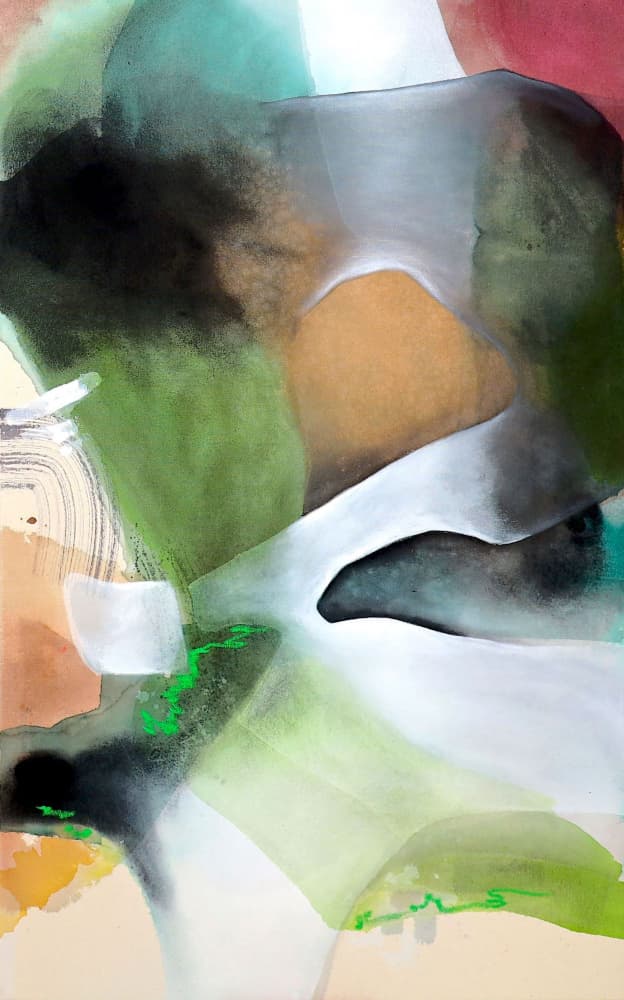 Fluid Organic Shapes by POOVI ART — canvas wall art