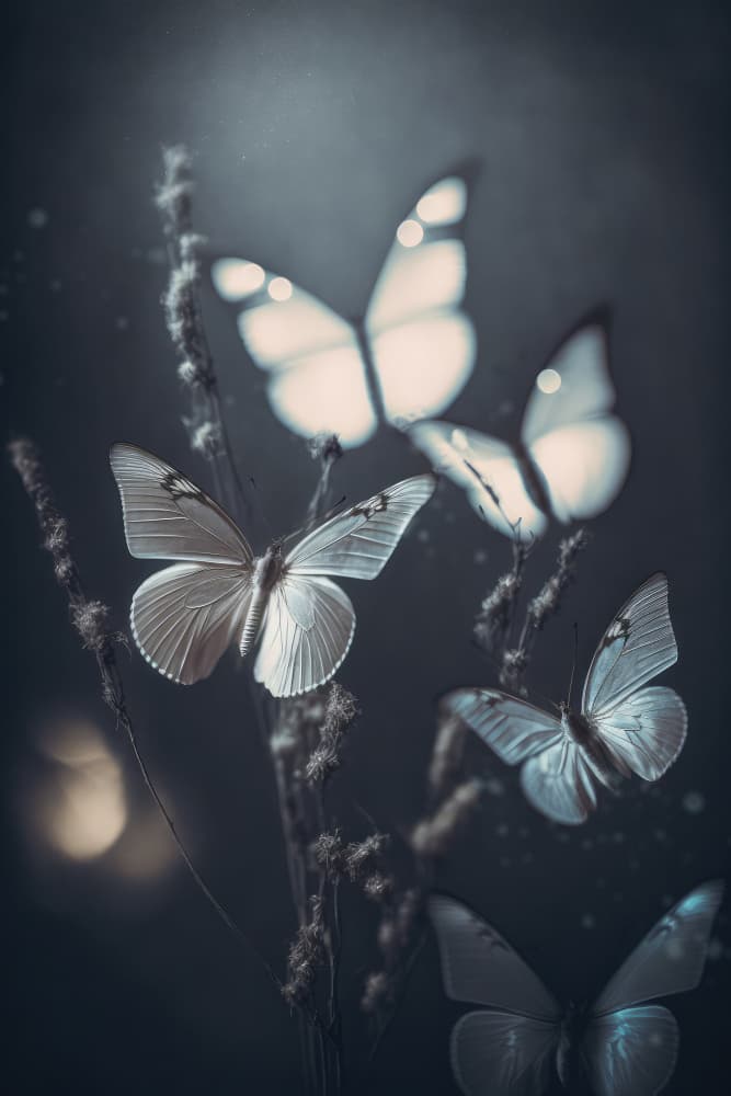 Whispering Wings by Treechild — canvas wall art