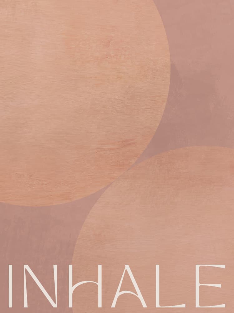 Inhale by Treechild — canvas wall art