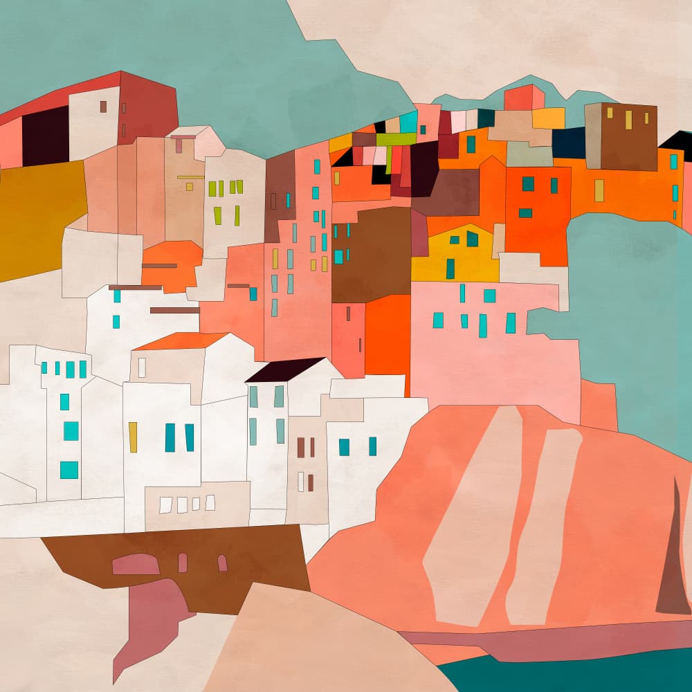 Vernazza 2 by Ana Rut Bre — canvas wall art