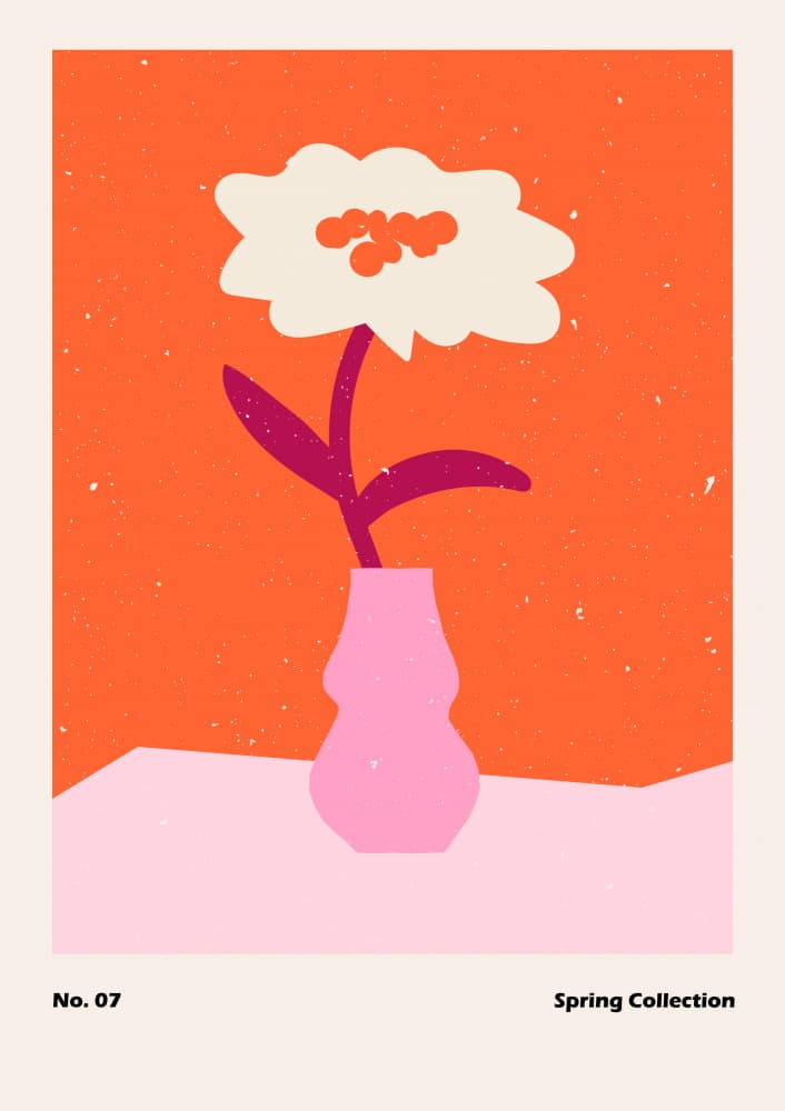 Spring Flower #07 by NKTN — canvas wall art