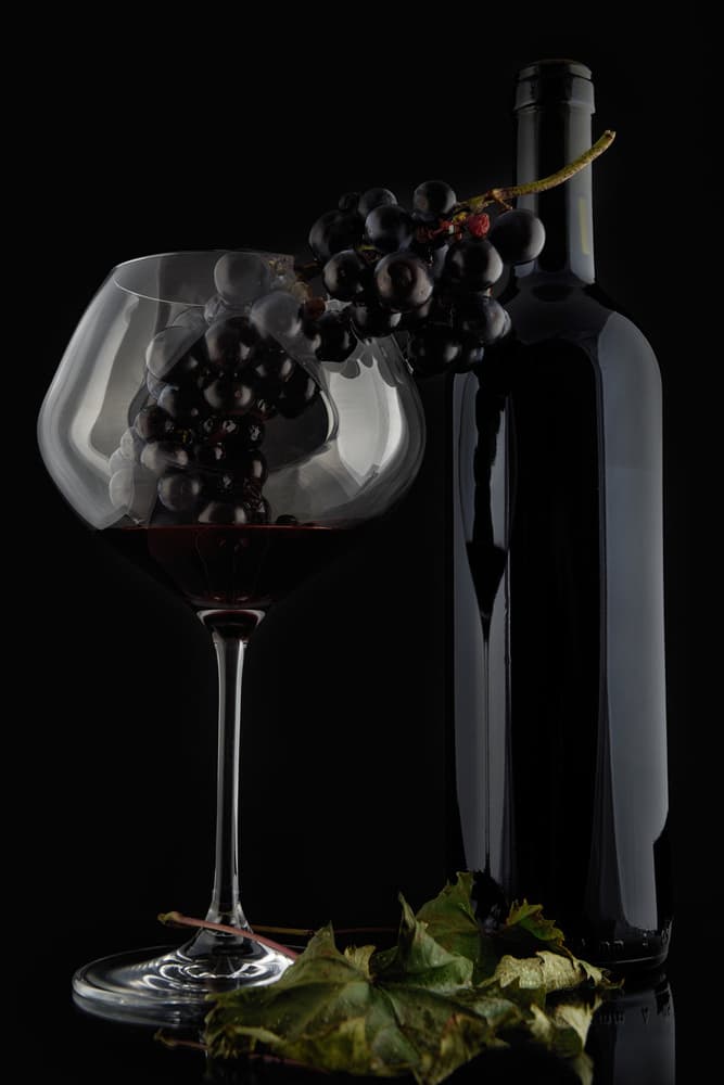 Elegant Red Wine Still Life by Alessandro Fabiano — canvas wall art