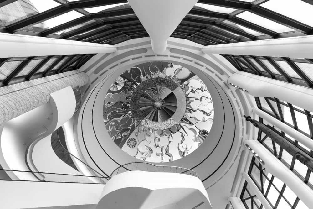 Grand Circular Design by Miroslaw Prybinski — canvas wall art
