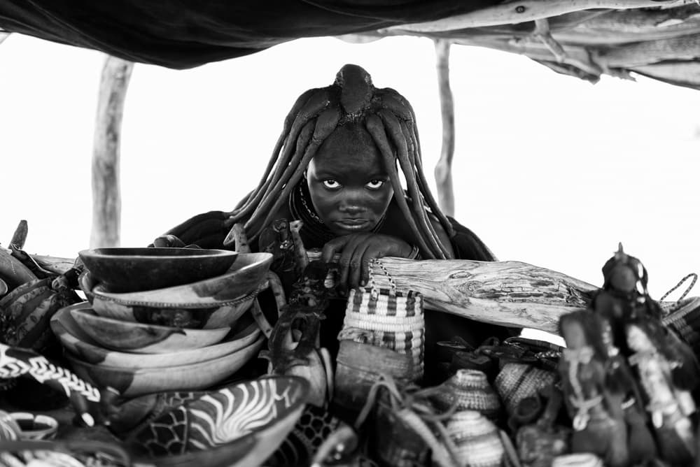 Intense African Gaze by Ivano Cheli — canvas wall art