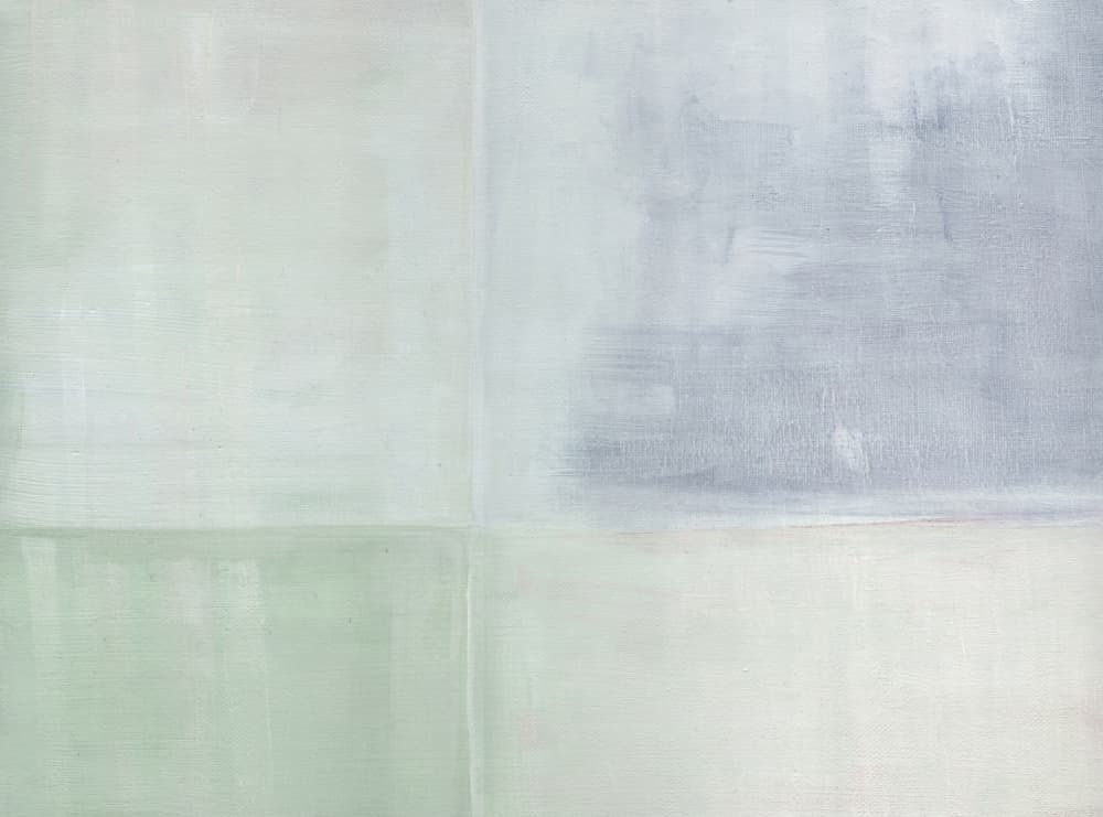 Muted Pastel Blocks by Alexandra Weise — canvas wall art