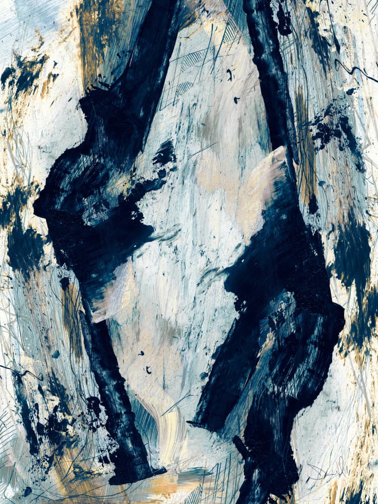 Glacier by Dan Hobday — canvas wall art