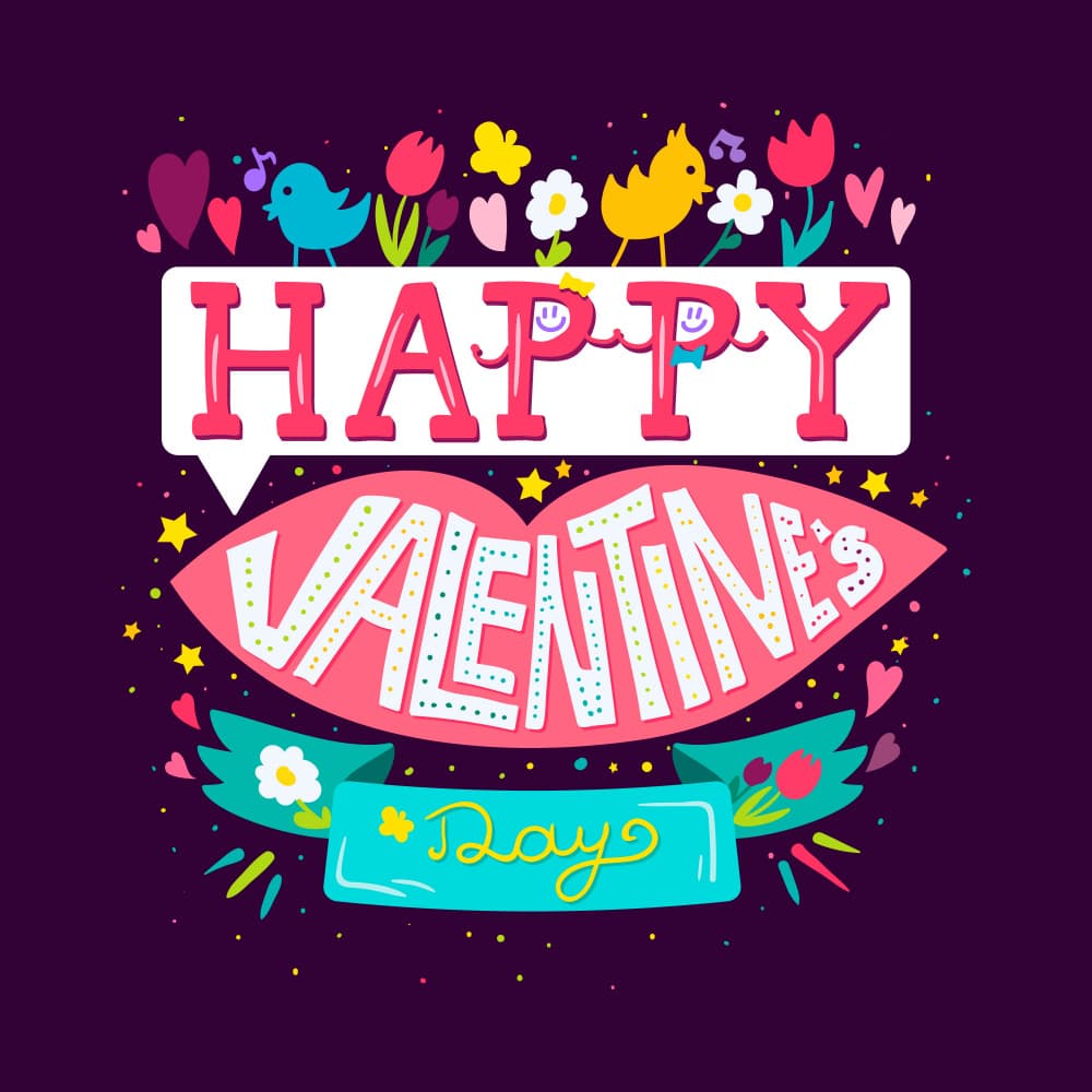 Whimsical Valentine's Celebration by Marika Barsrsind — canvas wall art