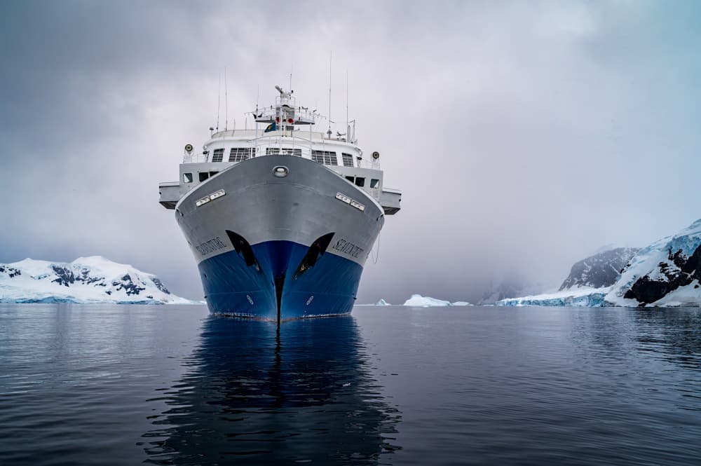Antarctic Expedition Ship by Benton Murphy — canvas wall art