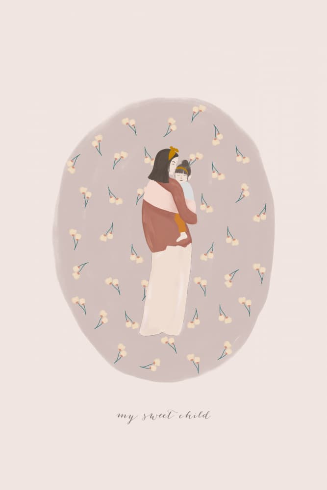 My Sweet Child by Menina Lisboa — canvas wall art