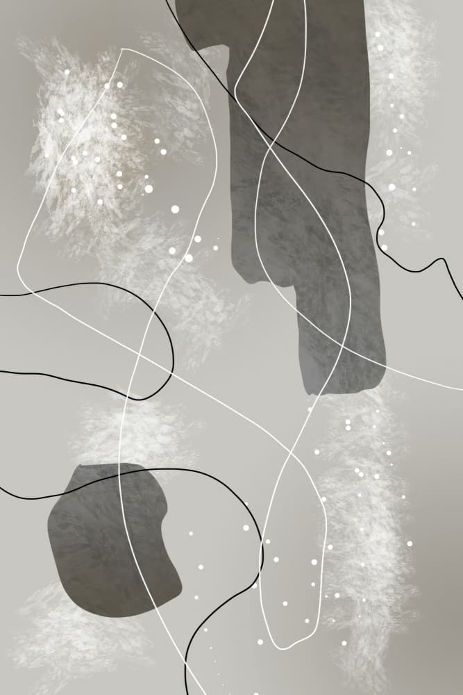 Modern Organic Abstract by Rafal Kulik — canvas wall art