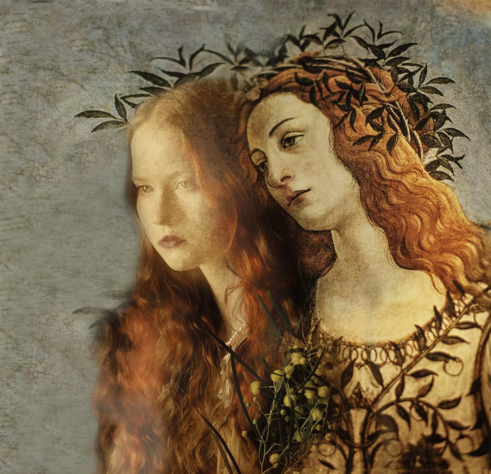 Ethereal Renaissance Women by Rachel Pansky — canvas wall art