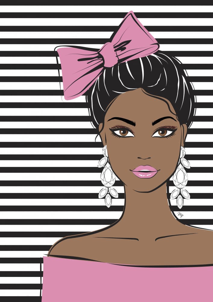 Timeless Glamour by Martina — canvas wall art