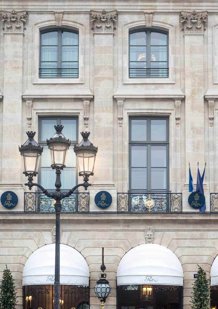 Grand Parisian Facade by Talitha McQueen — canvas wall art