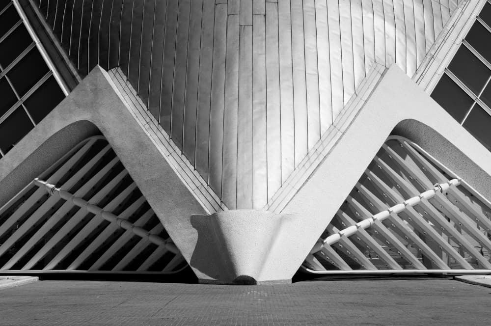 Modern Architectural Forms by Annalisa Bontempi — canvas wall art