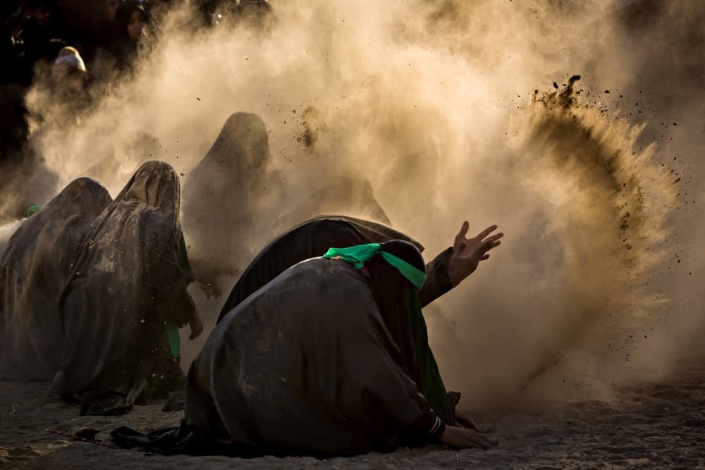 Emotional Dust Ritual by Mohammadreza Momeni — canvas wall art