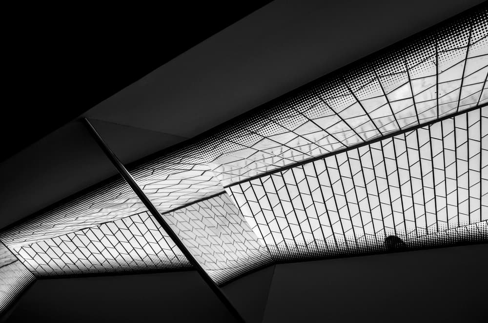 Modern Architectural Geometry by Fernando Alves — canvas wall art