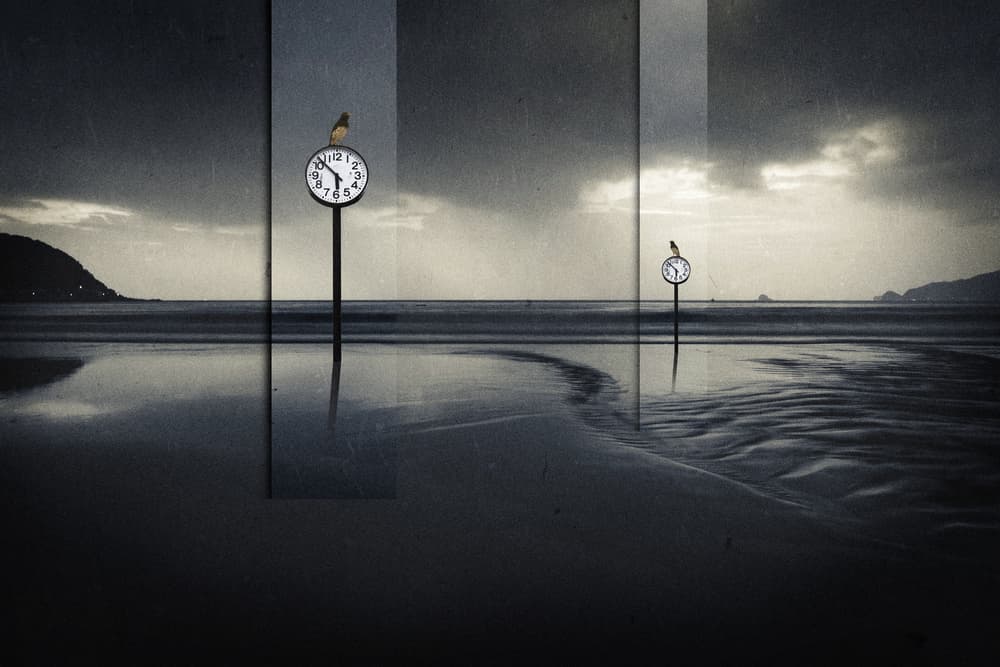 Time on the Beach by Takashi Suzuki — canvas wall art