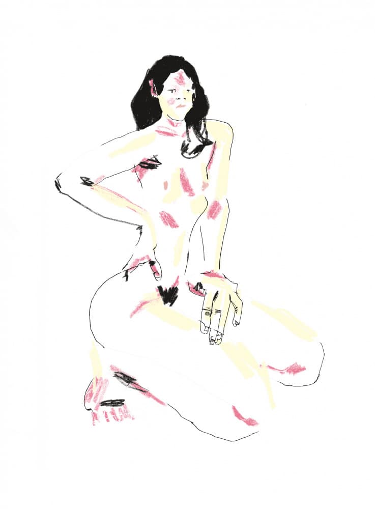 Giulia White by Francesco Gulina — canvas wall art