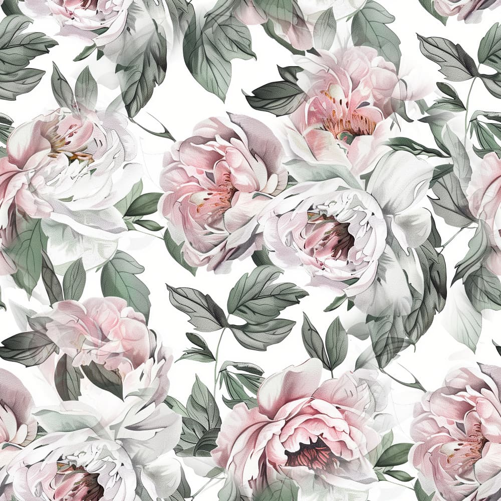 Watercolor Botany Floral Art 7 by Justyna Jaszke — canvas wall art
