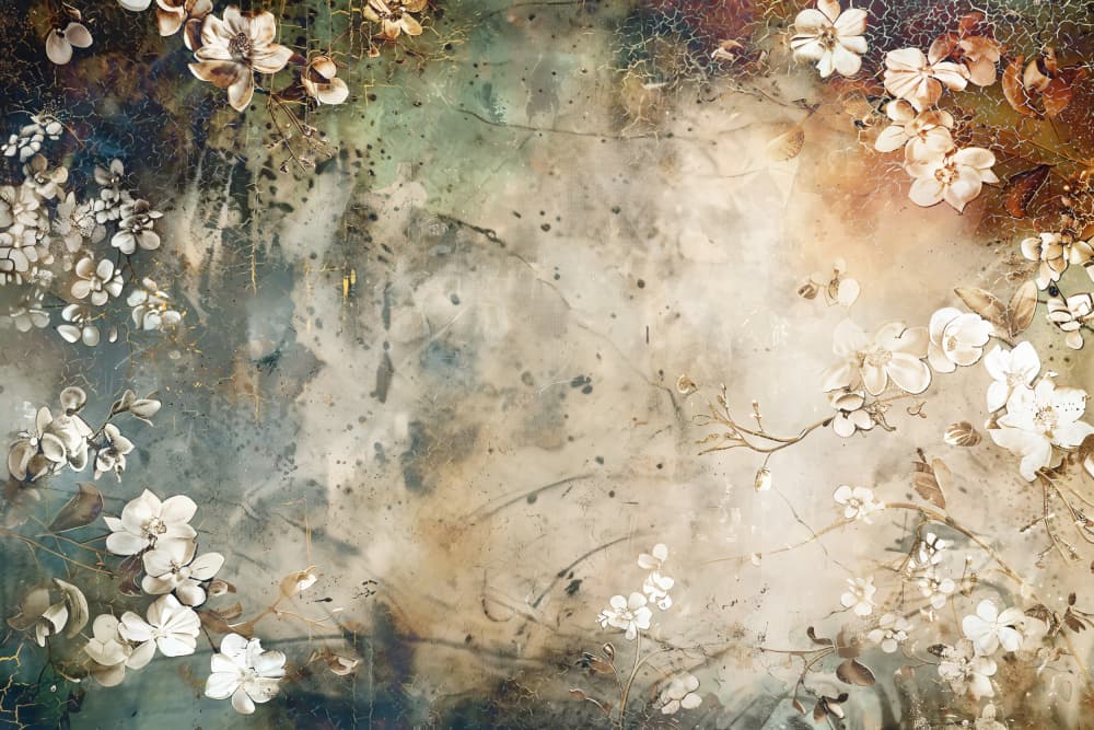 Serene Vintage Blossoms by Rafal Kulik — canvas wall art