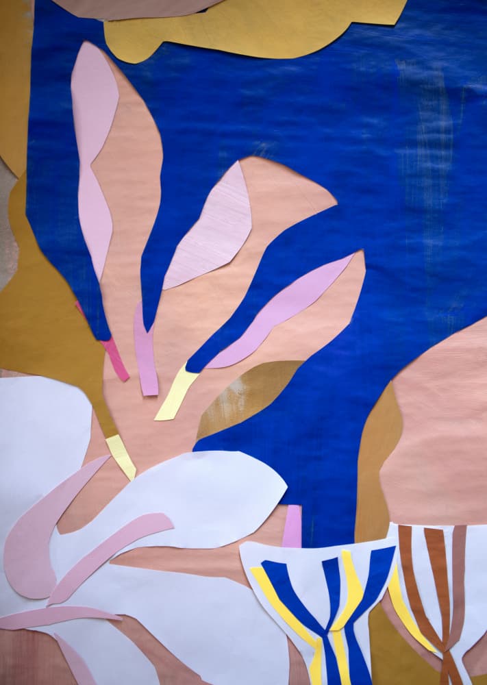 Modern Organic Collage by Cyrille Gulassa — canvas wall art
