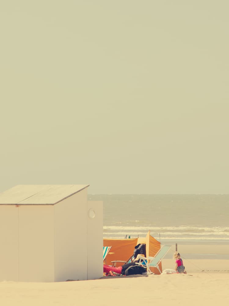 Peaceful Beach Day by Massimo Della Latta — canvas wall art