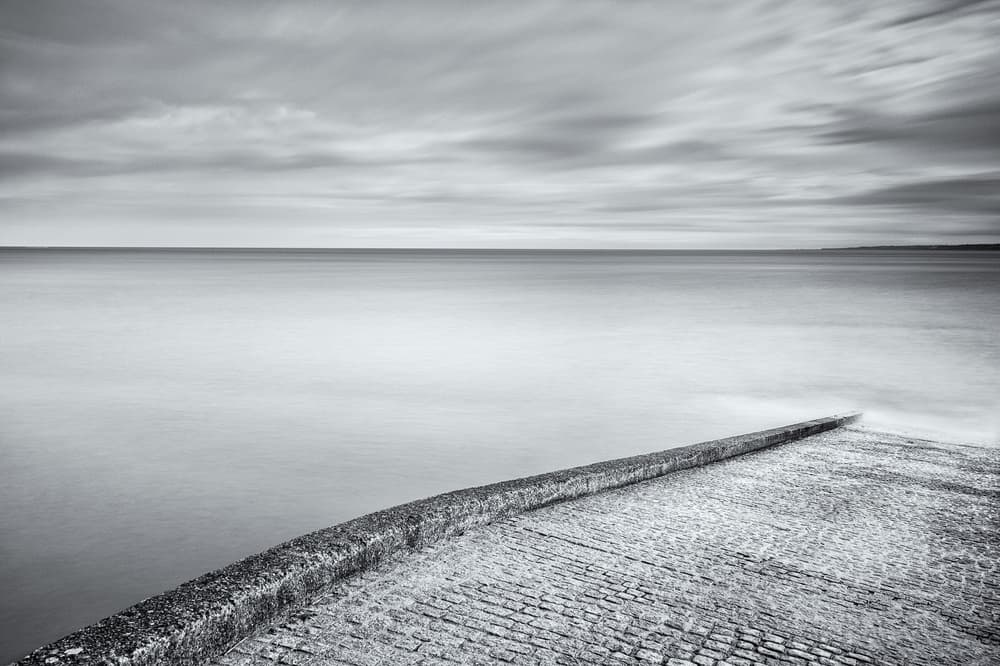 Serene Coastal Viewpoint by Ann Cornelis — canvas wall art