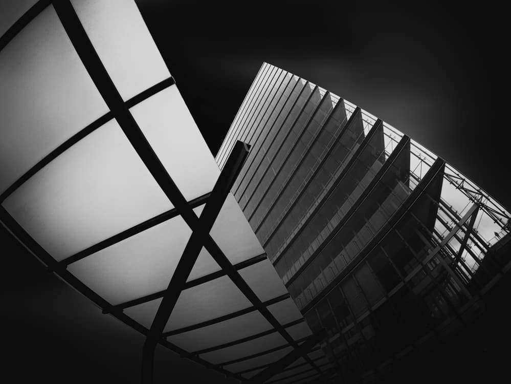 Modern Architectural Angles by Adam Dauria ☂ — canvas wall art