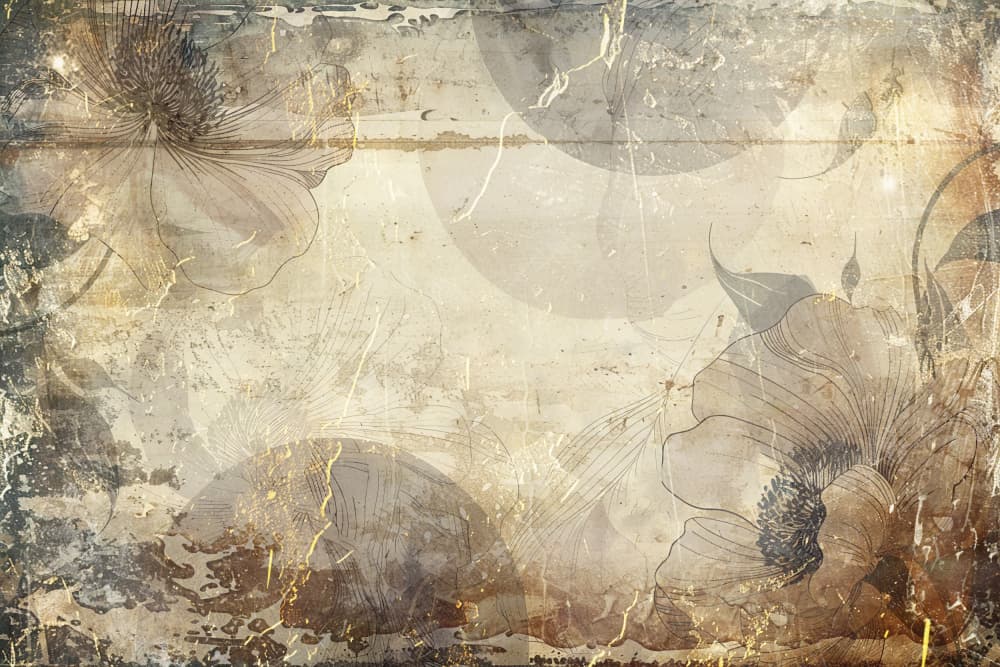 Vintage Floral Dream by Rafal Kulik — canvas wall art