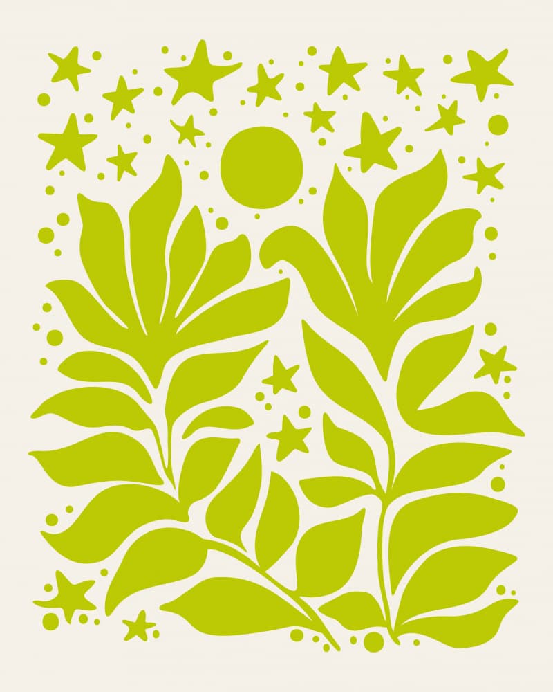 Gemini Summer.png by Kristian Gallagher — canvas wall art