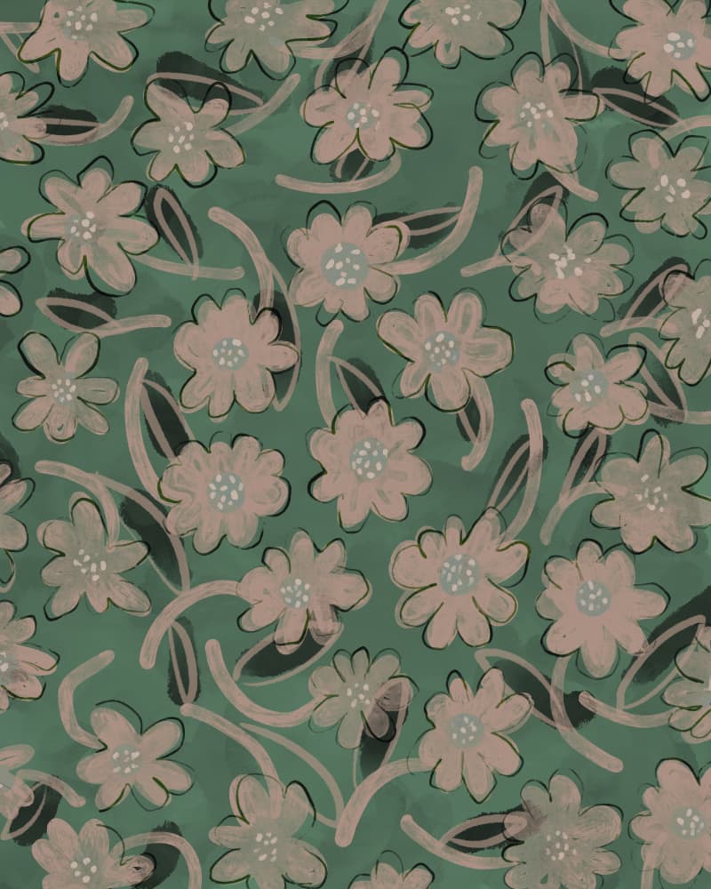 Blossom Whimsy by Treechild — canvas wall art